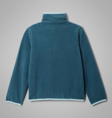 Helvetia II Half Snap Fleece, Color: Everblue, Crushed Blue, image 2