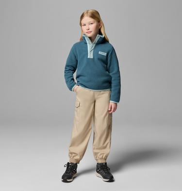 Polaire Semi-boutonn&eacute;e Sherpa Helvetia II Junior, Color: Everblue, Crushed Blue, image 9