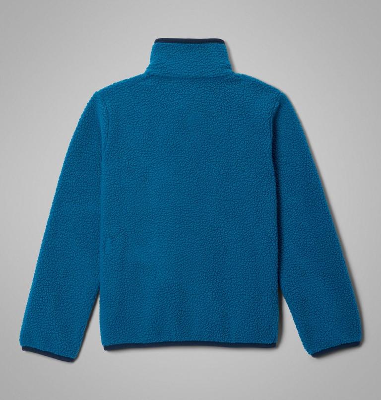Helvetia II Sherpa Half Snap Fleece f&uuml;r Jugendliche, Color: Phoenix Blue, Rainy Day, image 2