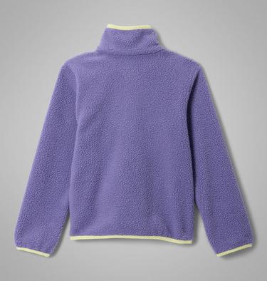 Helvetia II Half Snap Fleece, Color: Stormwatch, Lavender Pearl, image 8