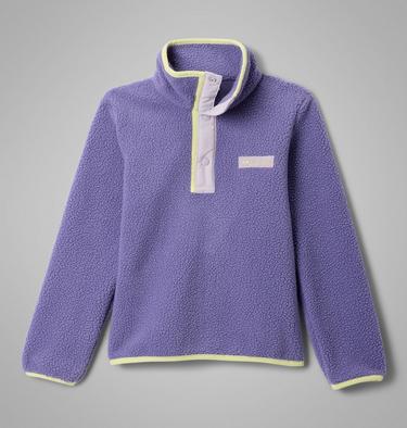 Helvetia II Half Snap Fleece, Color: Stormwatch, Lavender Pearl, image 7