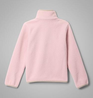 Helvetia II Half Snap Fleece, Color: Pink Agate, Peppercorn, image 4