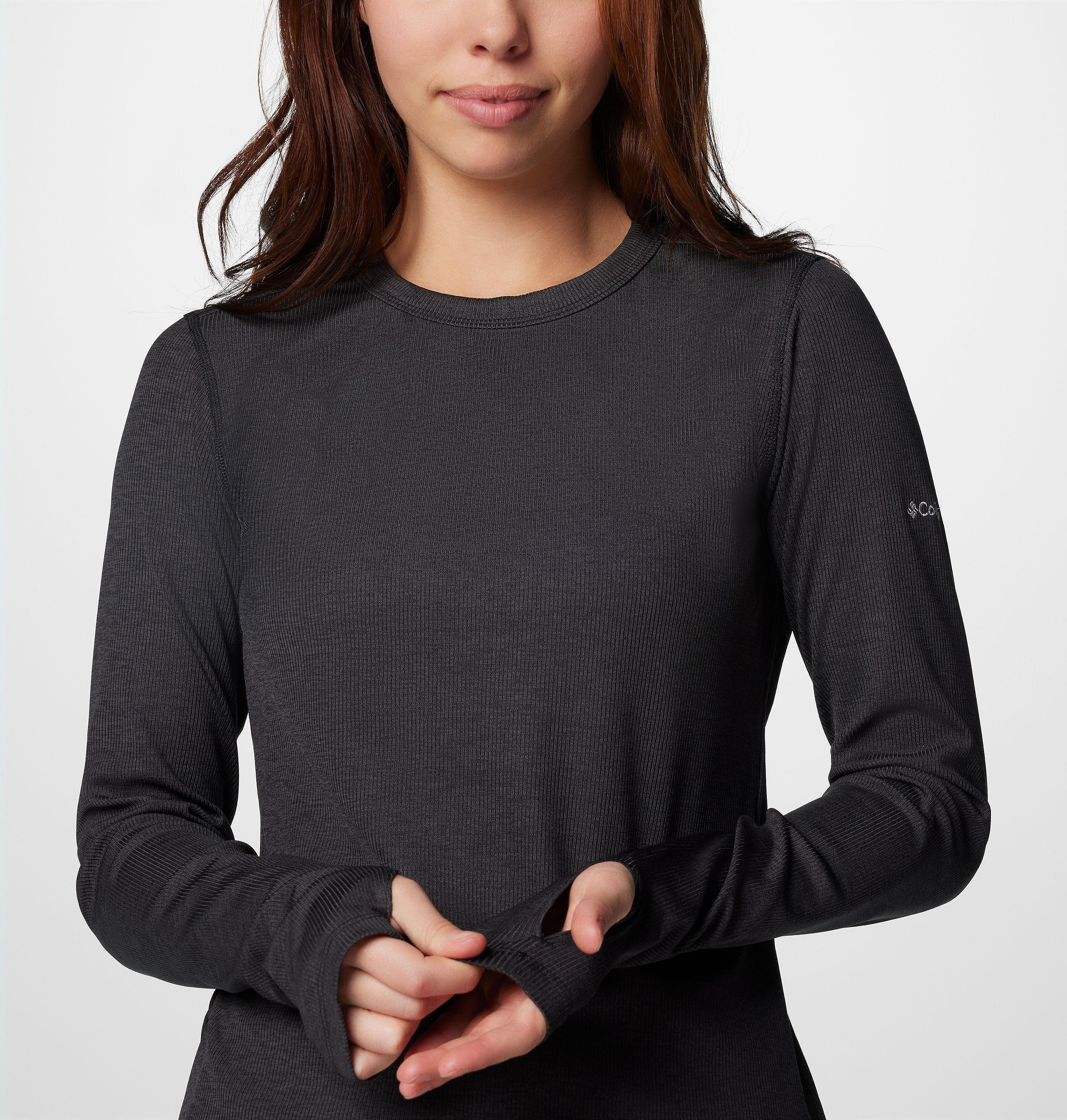 Women's Boundless Days Knit Crew Long Sleeve Shirt | 010 | S 7