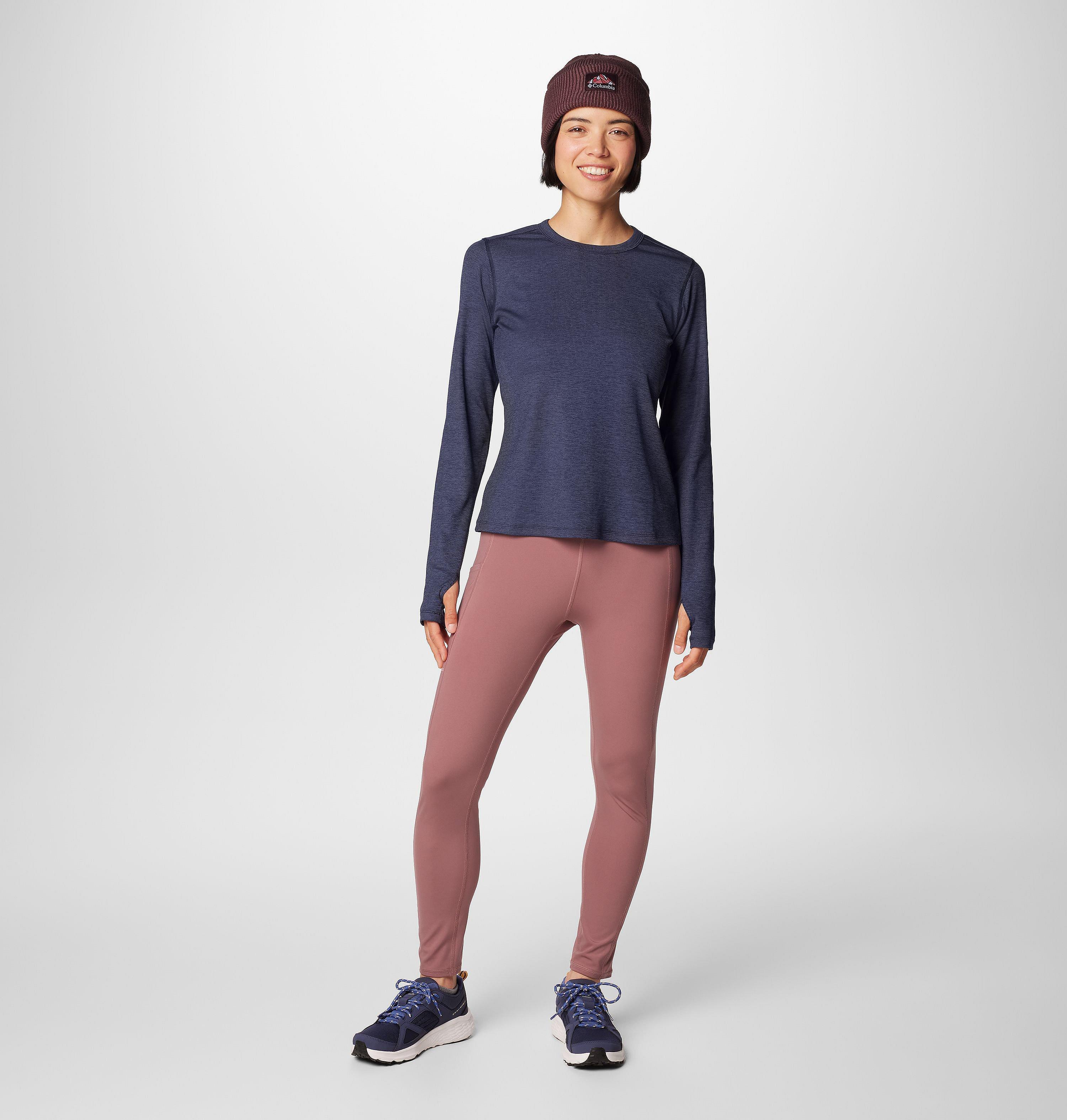 Women's Boundless Days Knit Crew Long Sleeve Shirt 4
