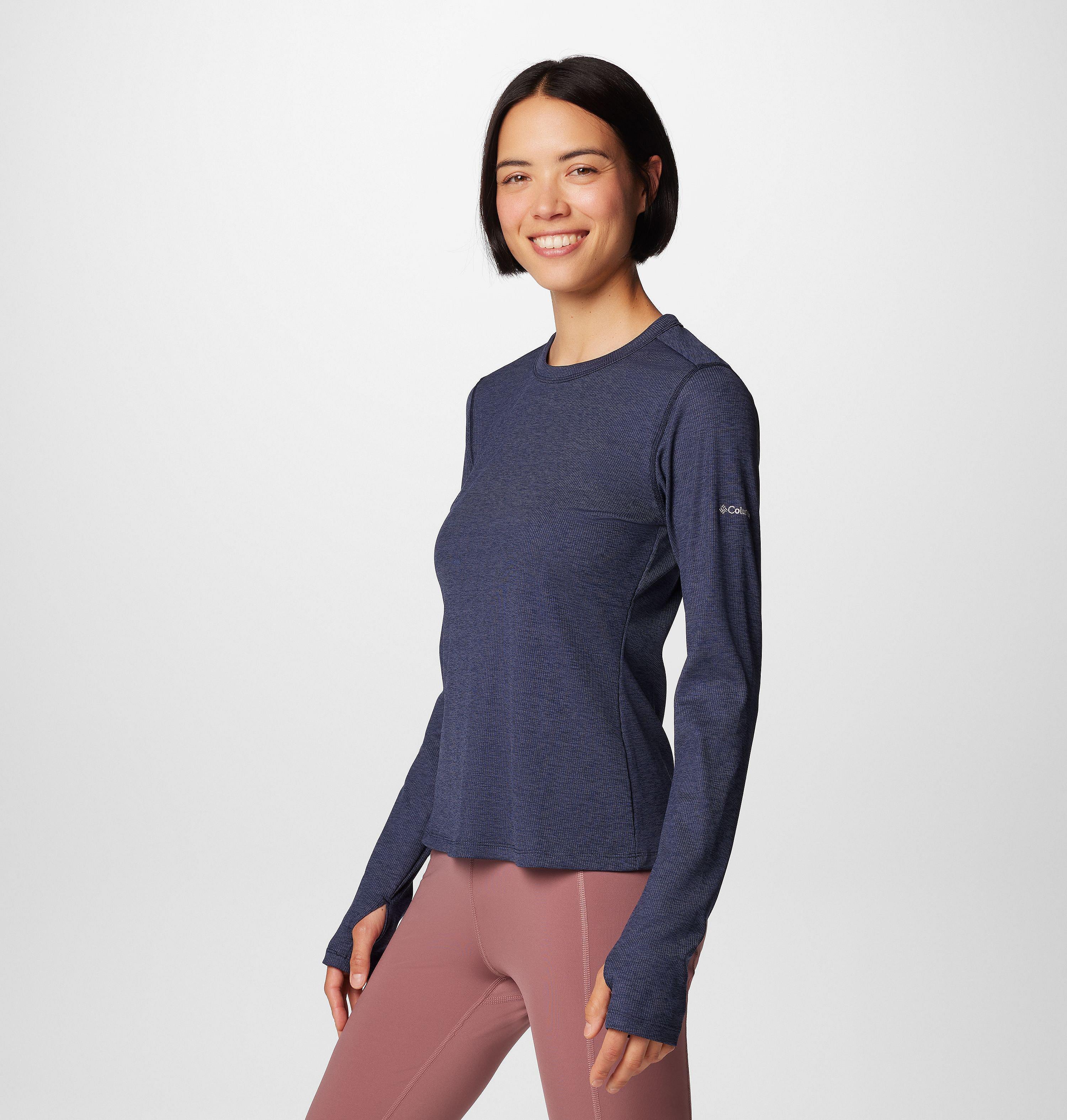 Women's Boundless Days Knit Crew Long Sleeve Shirt 5