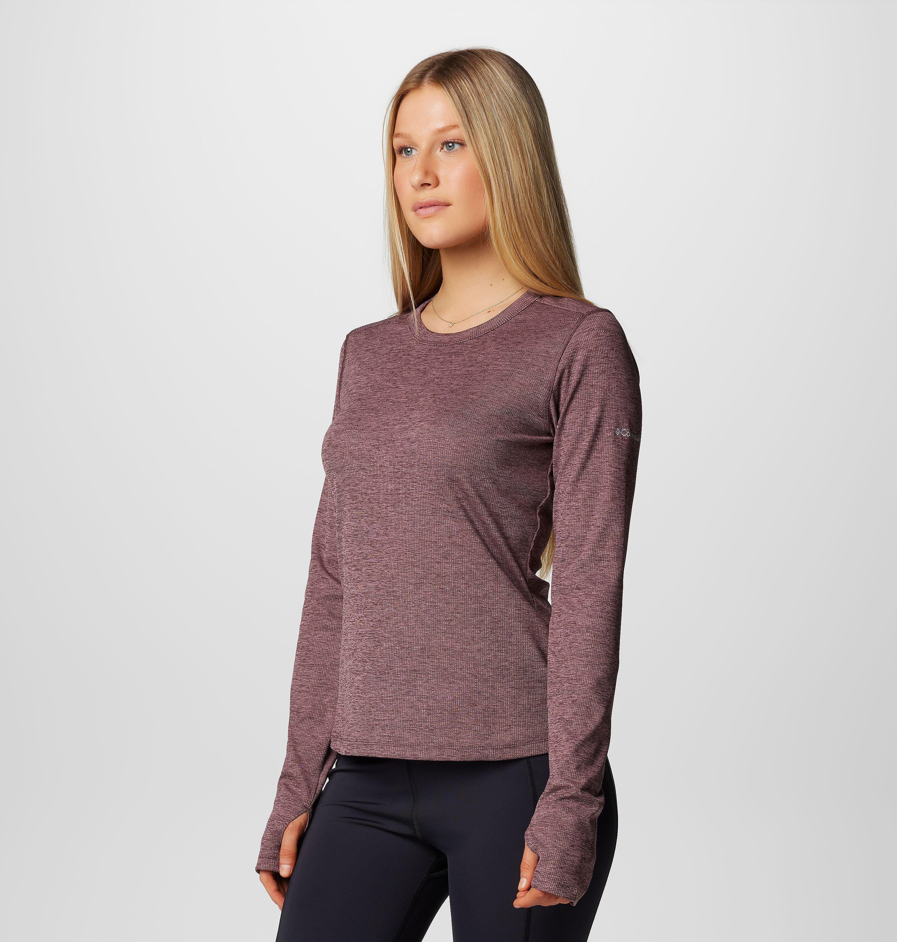 Women's Boundless Days Knit Crew Long Sleeve Shirt | 607 | M 5