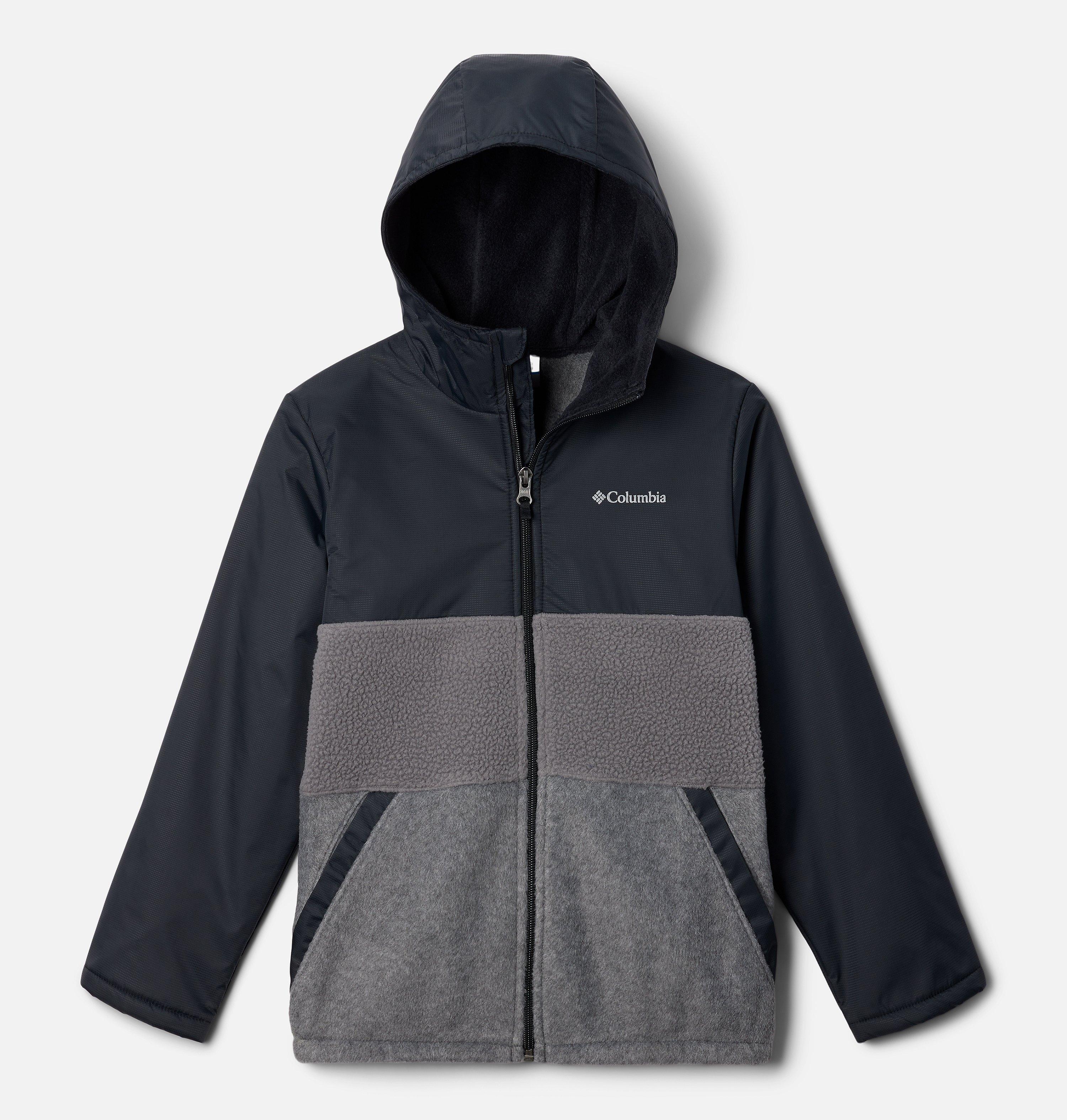 Boys' Steens Mtn II Novelty Hooded Fleece Jacket 1