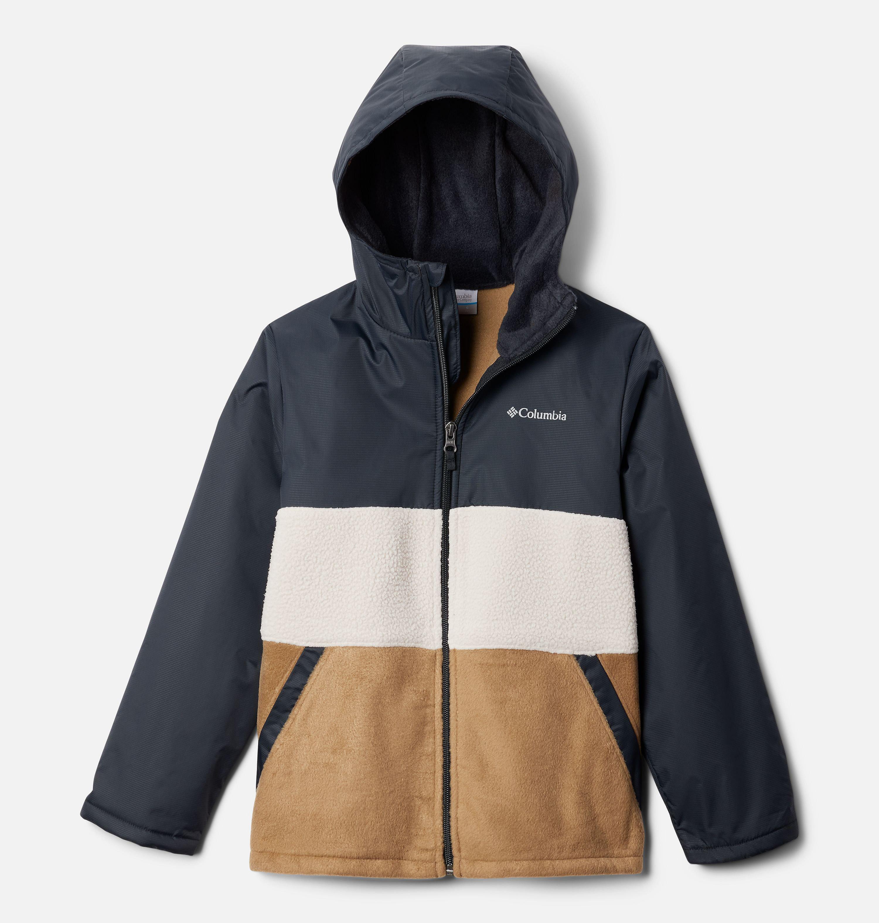 Boys' Steens Mtn II Novelty Hooded Fleece Jacket 1