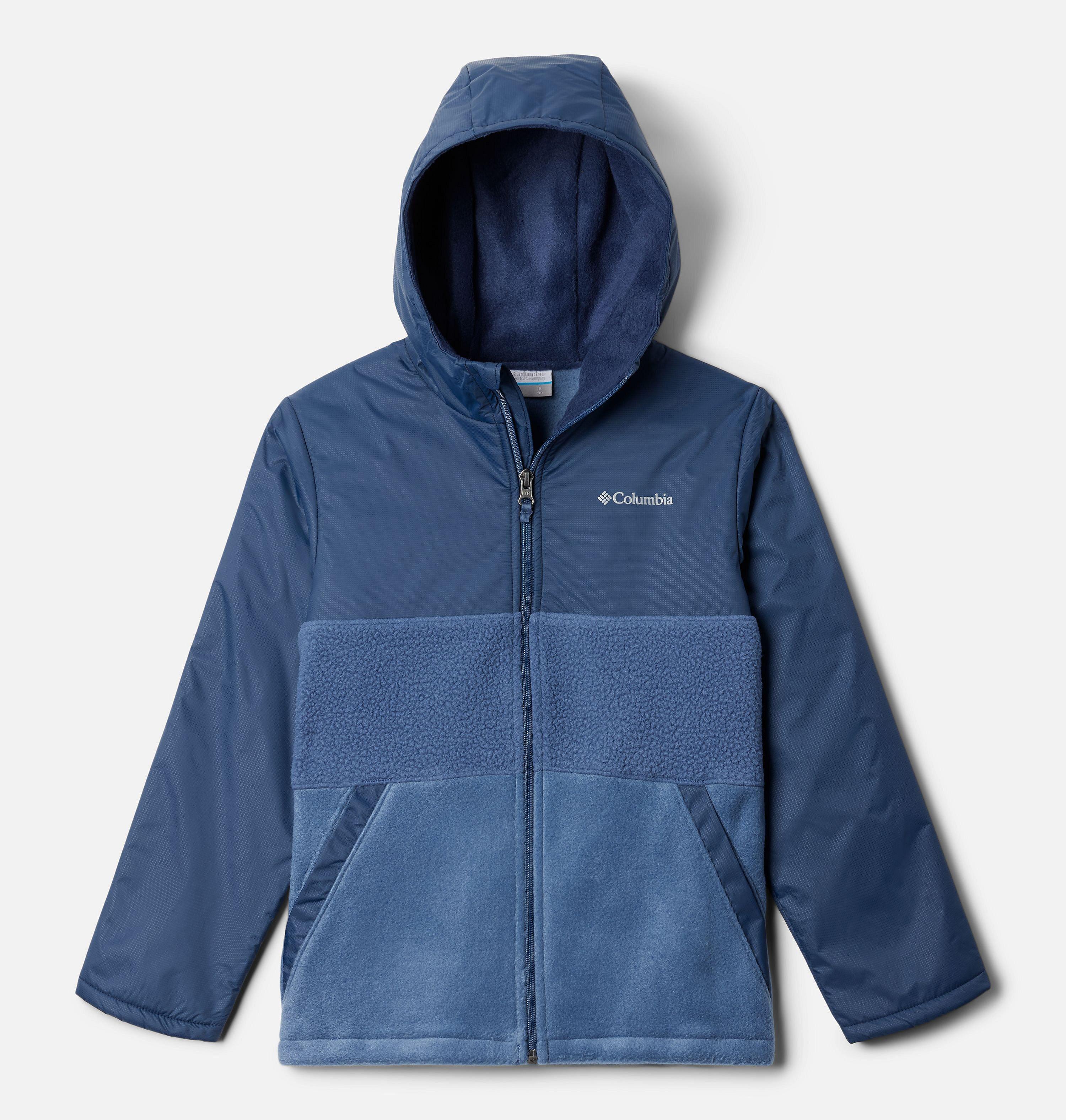 Boys' Steens Mtn II Novelty Hooded Fleece Jacket 1