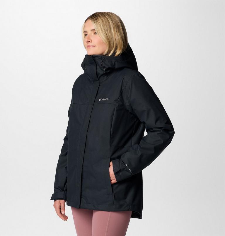 Chaqueta impermeable 3 en 1 Hikebound II para mujer, Color: Black, image 4