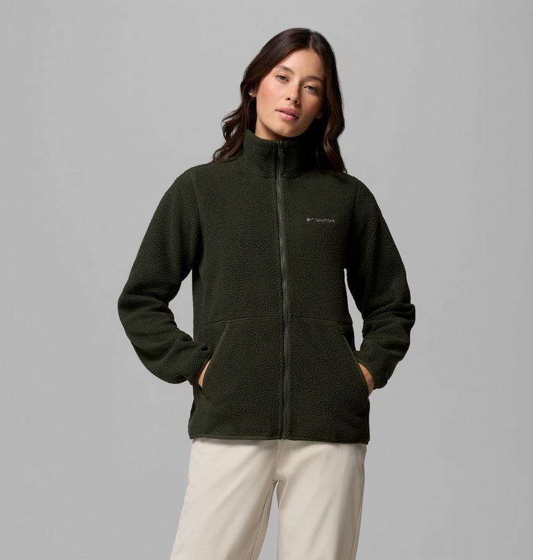 Women's Hikebound II Interchange Jacket, Color: Greenscape, Stone Green, image 6
