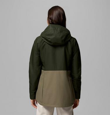 Hikebound II 3-In-1 wasserdichte Jacke f&uuml;r Frauen, Color: Greenscape, Stone Green, image 7