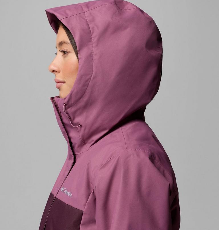Women's Hikebound II 3-In-1 Waterproof Jacket, Color: Antique Mauve, Moonvista, image 9