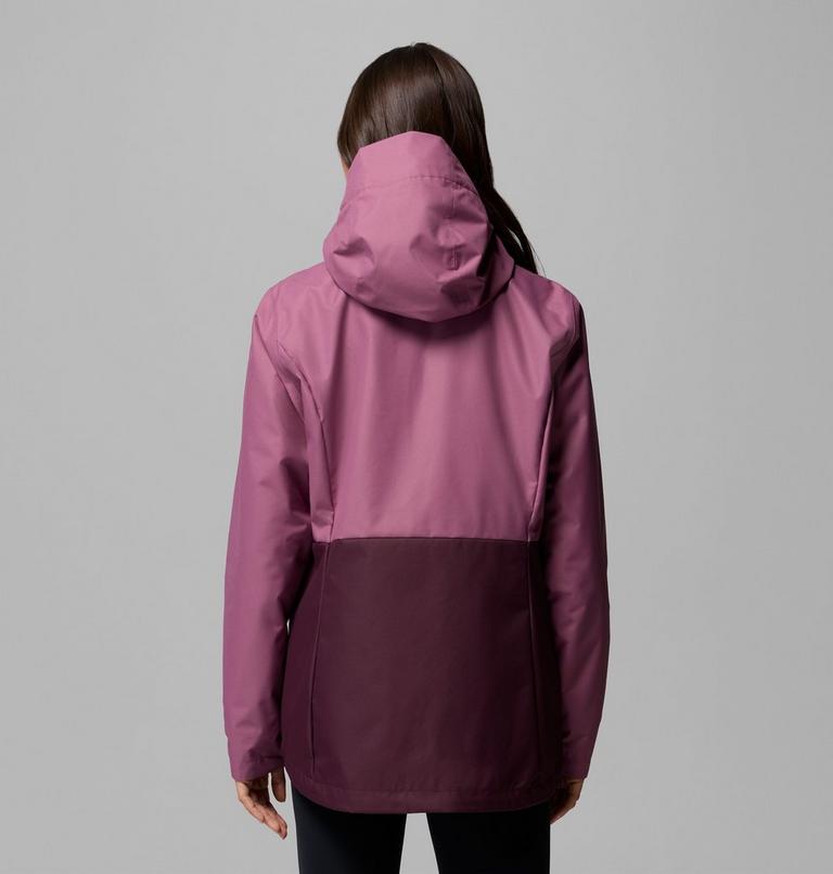 Women's Hikebound II 3-In-1 Waterproof Jacket, Color: Antique Mauve, Moonvista, image 3