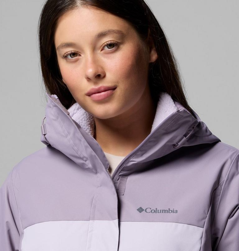 Women's Hikebound II 3-In-1 Waterproof Jacket, Color: Shale Purple, Lavender Pearl, image 8