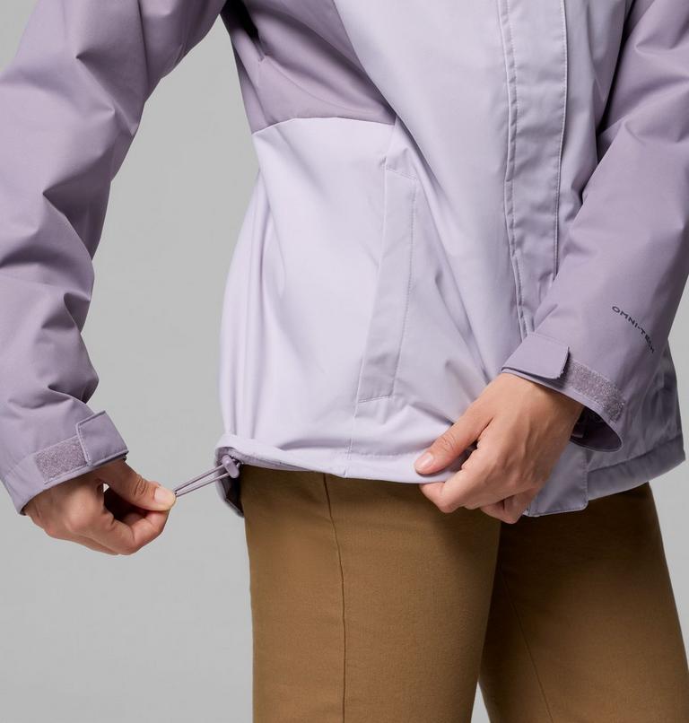 Women's Hikebound II 3-In-1 Waterproof Jacket, Color: Shale Purple, Lavender Pearl, image 9