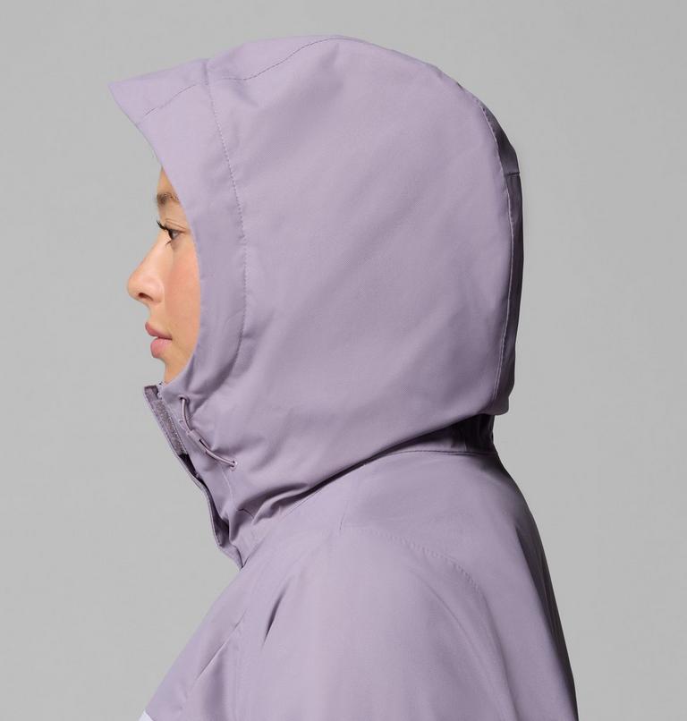 Women's Hikebound II 3-In-1 Waterproof Jacket, Color: Shale Purple, Lavender Pearl, image 10