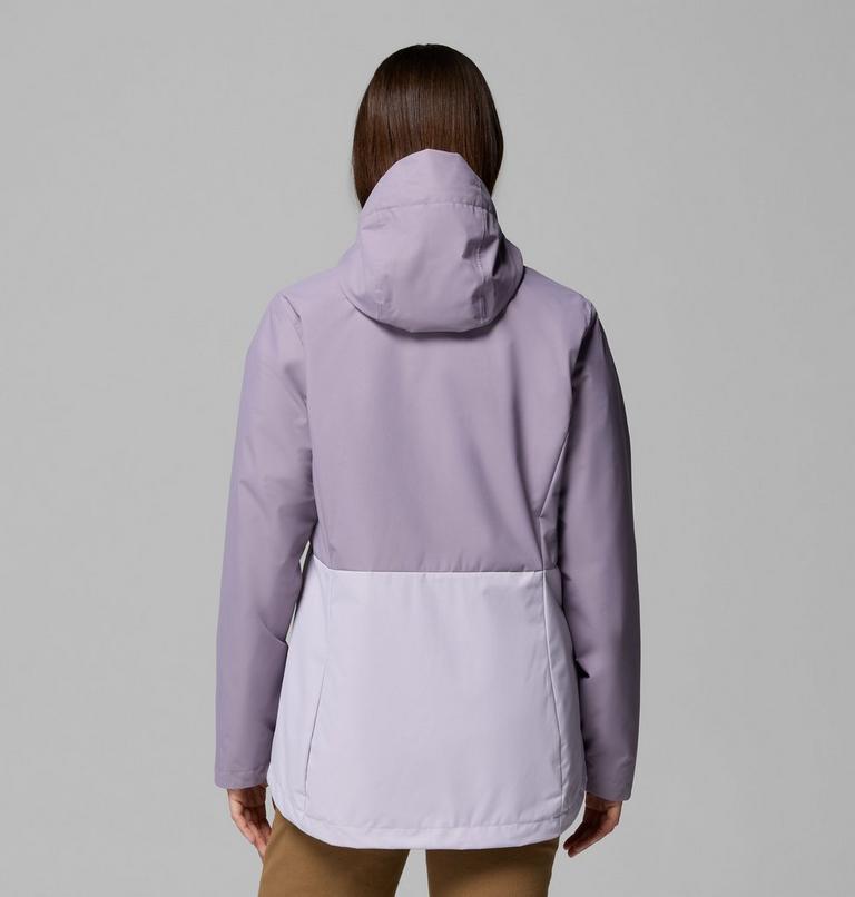 Women's Hikebound II 3-In-1 Waterproof Jacket, Color: Shale Purple, Lavender Pearl, image 3