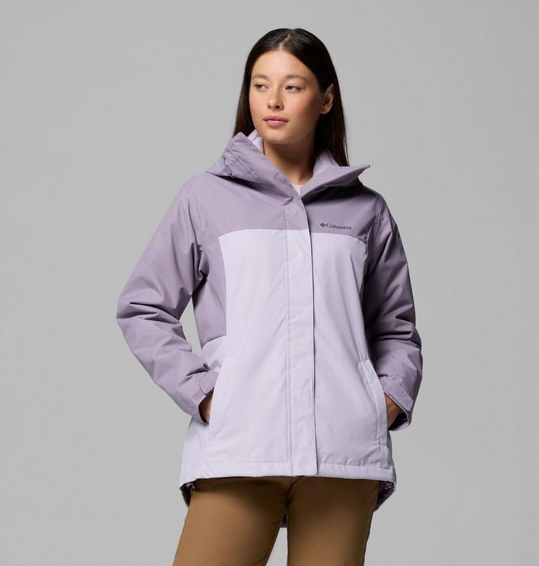 Women's Hikebound II 3-In-1 Waterproof Jacket, Color: Shale Purple, Lavender Pearl, image 1