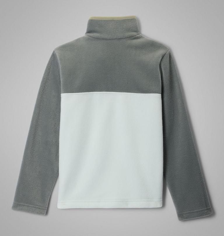 Youth Steens Mountain II Half Snap Fleece, Color: Tea Light, Sedona Sage, Safari, image 2