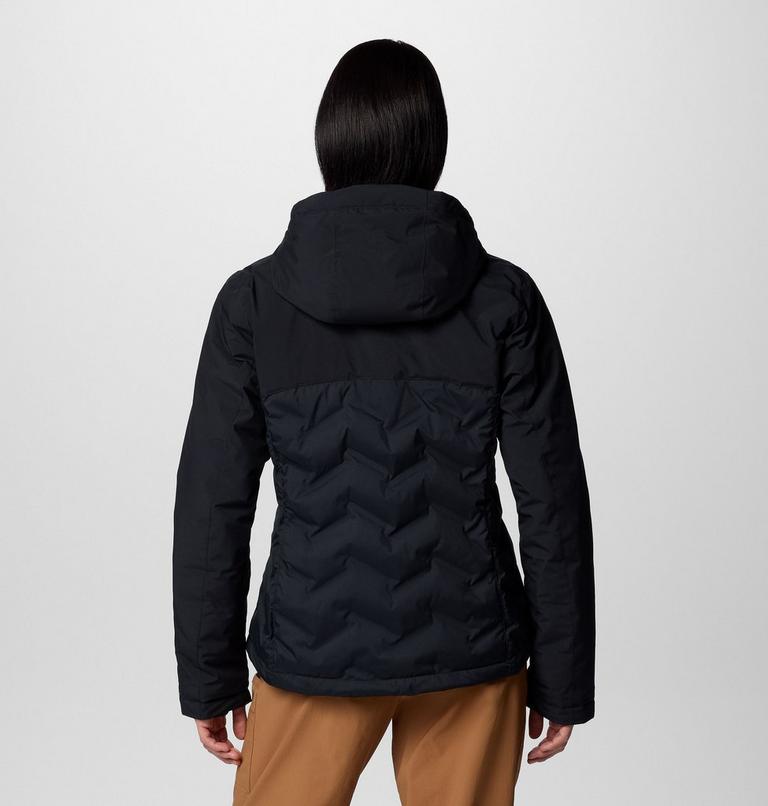 Women's Grand Trek III Waterproof Hooded Down Jacket, Color: Black, image 2