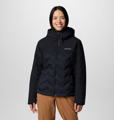 Women's Grand Trek III Waterproof Hooded Down Jacket, Color: Black, image 5