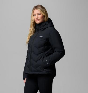 Women's Grand Trek III Waterproof Hooded Down Jacket, Color: Black, image 8
