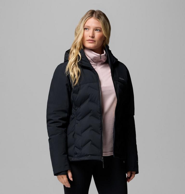 Women's Grand Trek III Waterproof Hooded Down Jacket, Color: Black, image 5