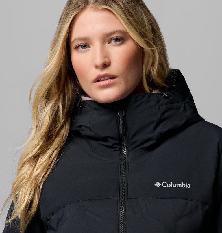 Women's Grand Trek III Waterproof Hooded Down Jacket, Color: Black, image 7