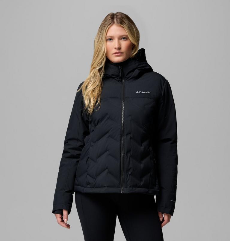 Women's Grand Trek III Waterproof Hooded Down Jacket, Color: Black, image 1
