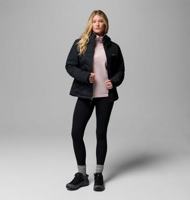 Women's Grand Trek III Waterproof Hooded Down Jacket, Color: Black, image 6