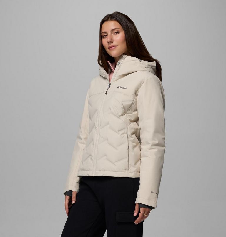 Women's Grand Trek III Waterproof Hooded Down Jacket, Color: Dark Stone, image 3