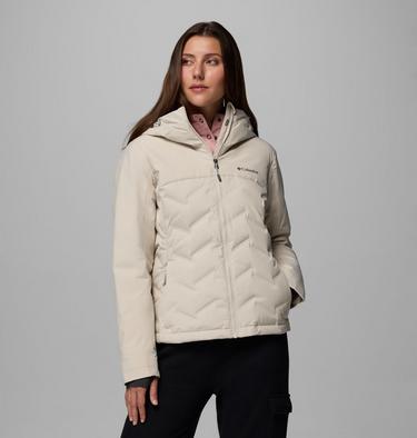 Women's Grand Trek III Waterproof Hooded Down Jacket, Color: Dark Stone, image 3