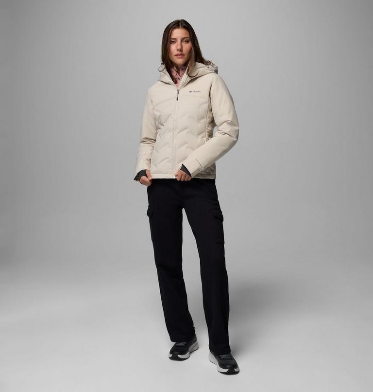 Women's Grand Trek III Waterproof Hooded Down Jacket, Color: Dark Stone, image 2