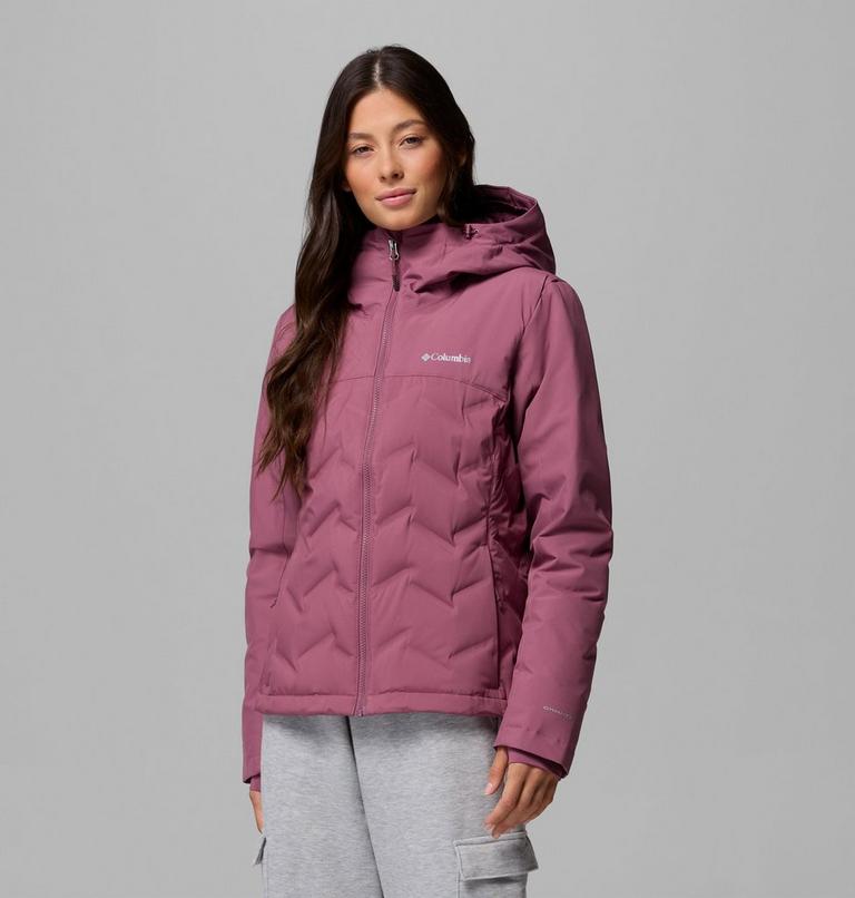 Women's Grand Trek III Waterproof Hooded Down Jacket, Color: Antique Mauve, image 4