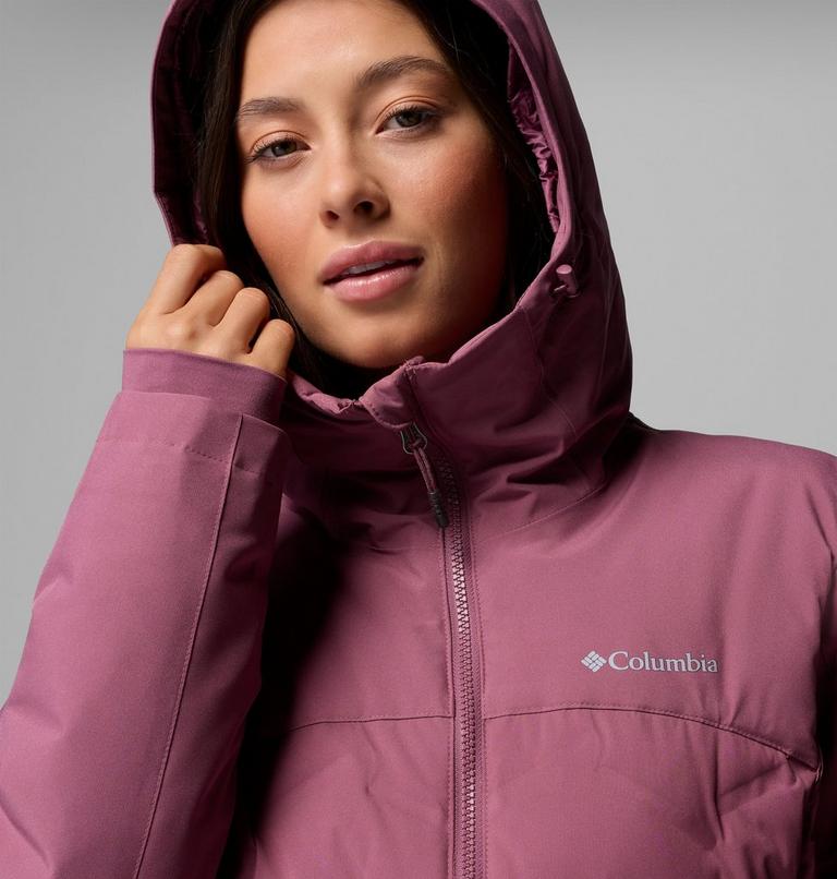 Women's Grand Trek III Waterproof Hooded Down Jacket, Color: Antique Mauve, image 7