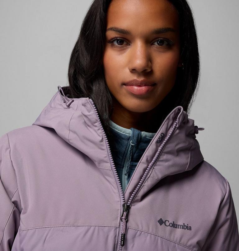 Chaqueta impermeable de plumón con capucha Grand Trek III para mujer, Color: Shale Purple, image 7
