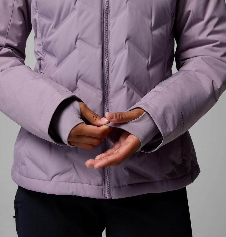 Chaqueta impermeable de plumón con capucha Grand Trek III para mujer, Color: Shale Purple, image 8