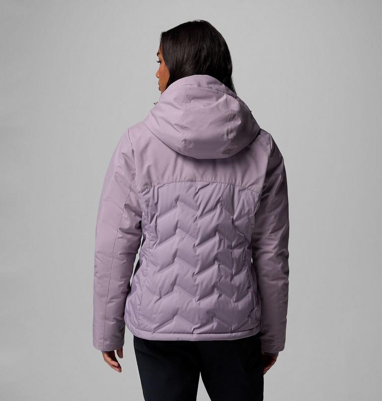 Chaqueta impermeable de plumón con capucha Grand Trek III para mujer, Color: Shale Purple, image 3