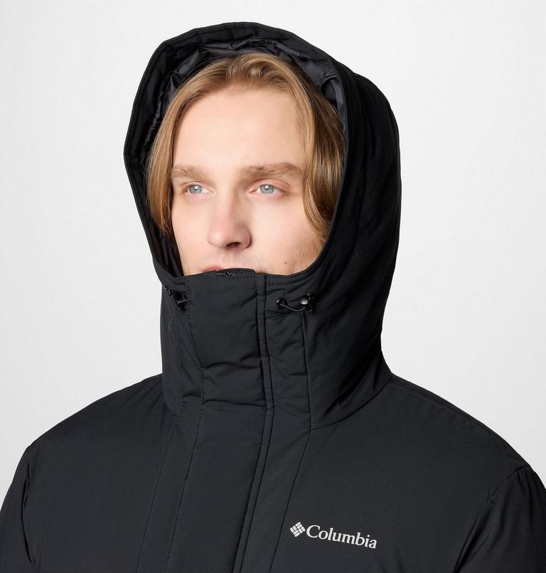 Men's Aldercrest II Down Parka, Color: Black, image 5
