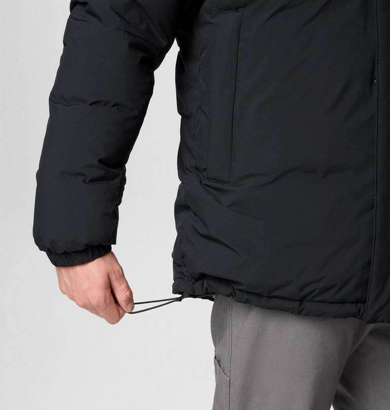 Men's Aldercrest II Down Parka, Color: Black, image 7