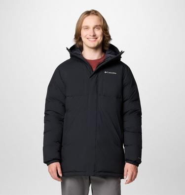 Men's Aldercrest II Down Parka, Color: Black, image 3