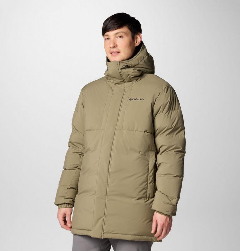 Men's Aldercrest II Down Parka, Color: Stone Green, image 4