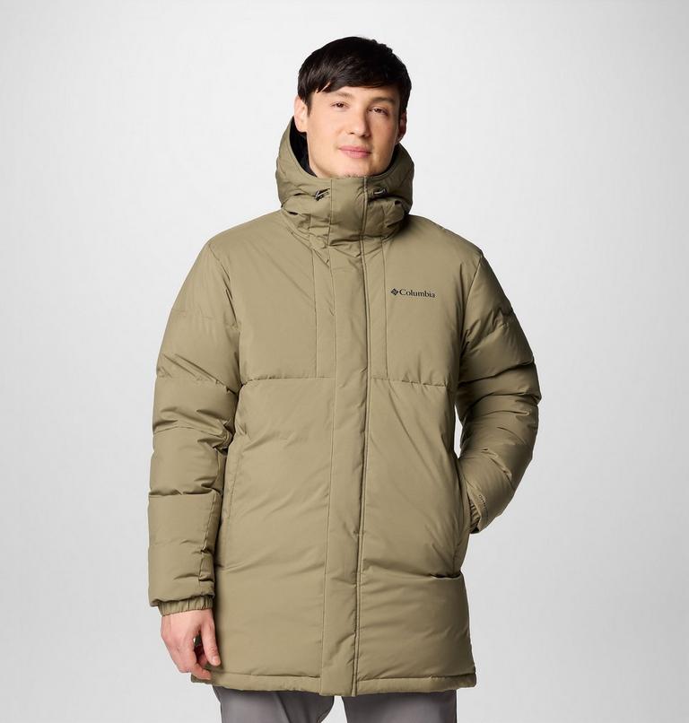 Men's Aldercrest II Down Parka, Color: Stone Green, image 1
