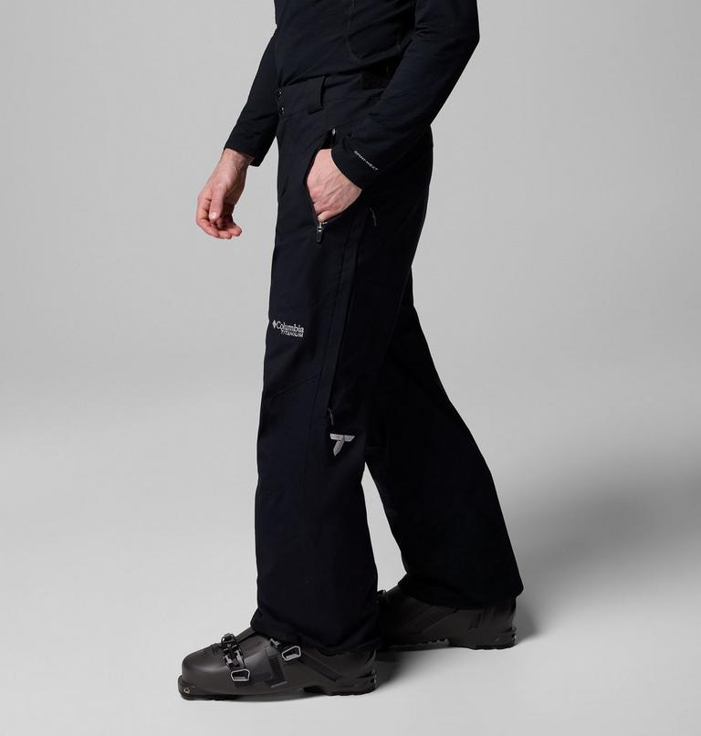 Men's Platinum Peak II 3L Waterproof Ski Trousers, Color: Black, image 4