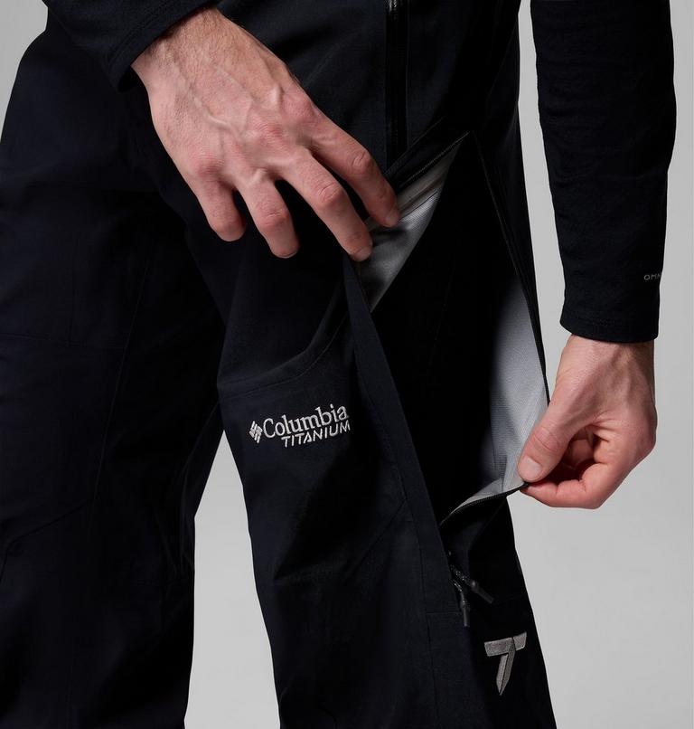 Men's Platinum Peak II 3L Waterproof Ski Trousers, Color: Black, image 7