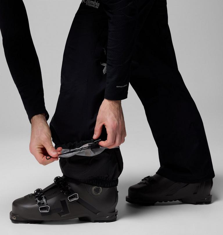 Men's Platinum Peak II 3L Waterproof Ski Trousers, Color: Black, image 8