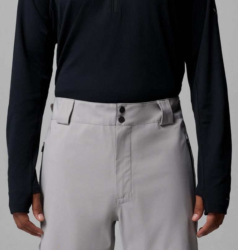 Men's Platinum Peak II 3L Waterproof Ski Trousers, Color: Flint Grey, Black, image 5