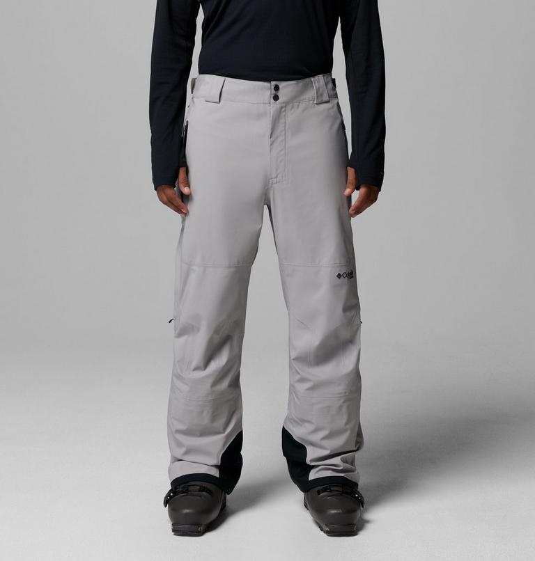 Men's Platinum Peak II 3L Waterproof Ski Trousers, Color: Flint Grey, Black, image 1