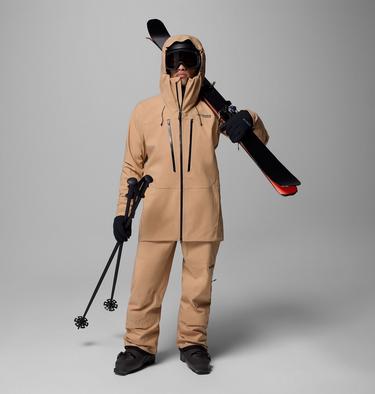 Men's Platinum Peak II 3L Waterproof Ski Trousers, Color: Canoe, image 2